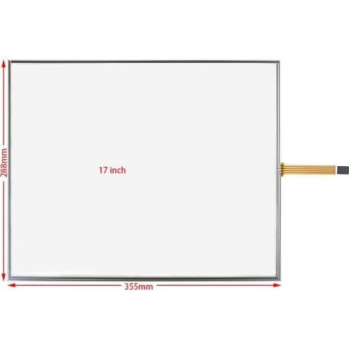 17Inch Screen +USB Controller Resistive Touch Screen Panel 4Wire USB Touch Panel Kit 355mm*288mm 355*288mm 288mm*355mm Resistive