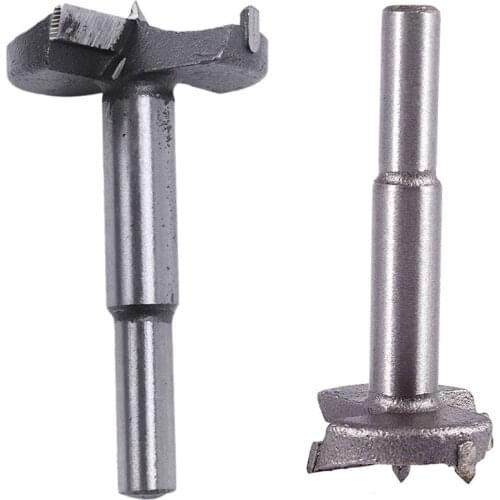 1x HSS Forstner Bit Wood Drills Art Drills Pipe Drills 45 mm & 1Pcs Wood Drill / Drill Bit Wooden Case 38mm