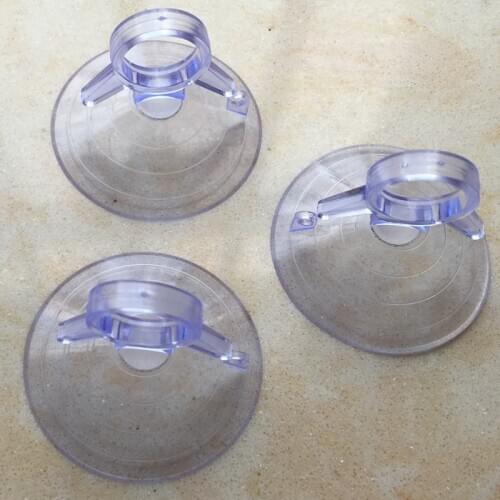 5/10Pcs/Pack 4.5 Cm New Fashion Transparent Wall Hooks Hanger Kitchen Bathroom Suction Cup Suckers for Window Wall Hook Hanger