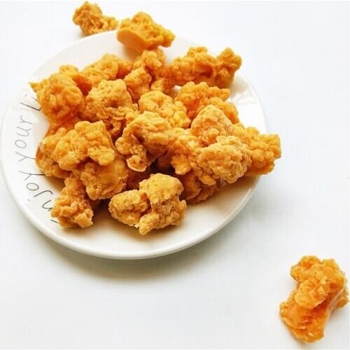 Bar cafe hotel restaurant dining room hall eating house shop store decor fake simulation hamburger Fried chicken nugget model