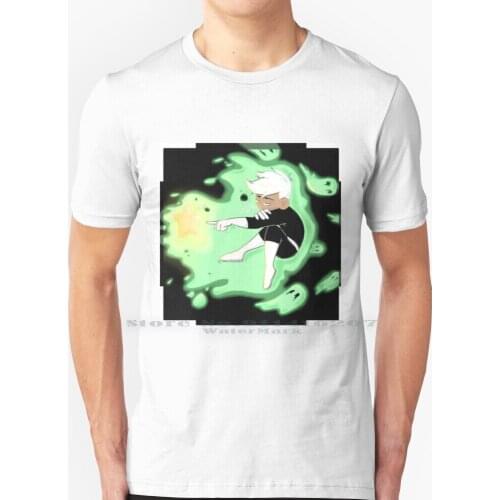 Danny Phantom T Shirt 100% Pure Cotton Danny Phantom Danny Fenton Cartoon Fanart Cartoon Ghost Cool Style Halloween