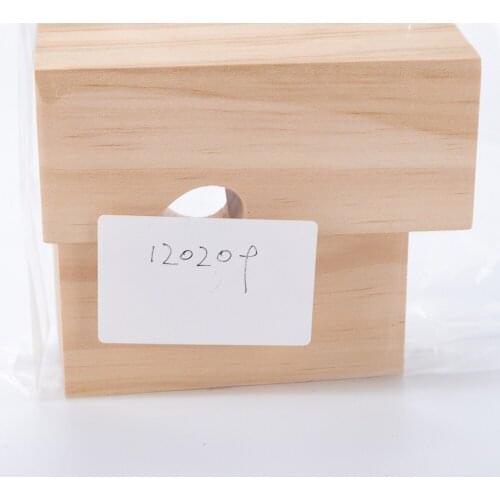 Rustic Wooden Candle Holder Wood Candlestick Ramadan Mubarak Wedding Table Decoration Centerpieces Birthday Party Supplies