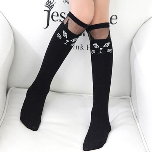 Children Girls Long Sock Toddler Baby Boys Knee Socks Solid Candy Color Leg Warmer Cotton Warm Boot Sock 1-8T