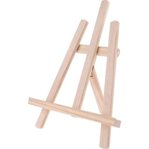 HX6A Wood Table Easel Tablets Stand Easel Painting Craft Wood Stand For Decoration