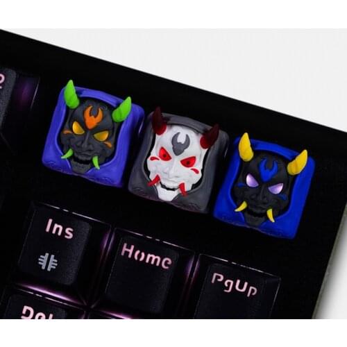 1pc Game Individuality Keycaps for Cherry MX Axis Mechanical Keyboard Accessories for Handmade Resin Key Cap