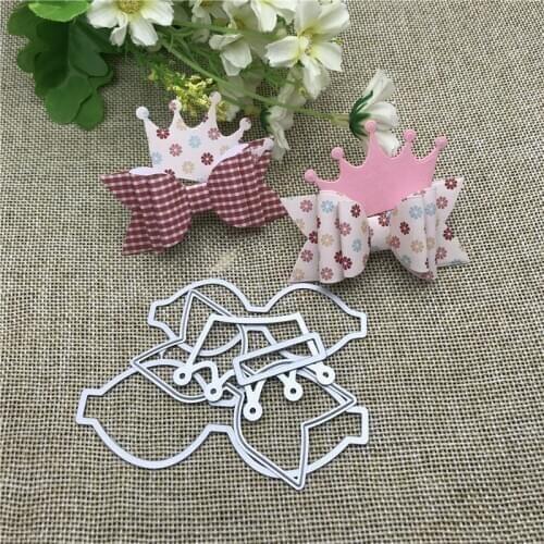 Crown Bowknot Metal Cutting Dies Stencils For DIY Scrapbooking Decorative Embossing Handcraft Die Cutting Template