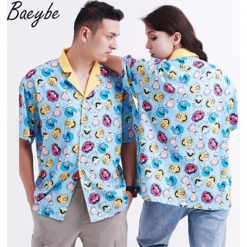 Summer anime cartoon camisa masculina casual hawaiian shirt printed party pool office dropshipping wholesale free shipping