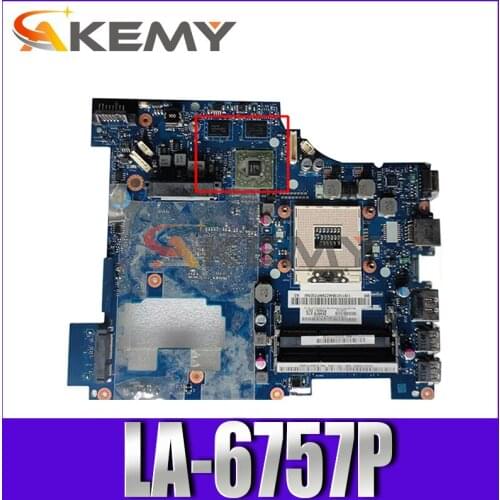 Laptop motherboard For LENOVO G575 E450 Mainboard PAWGD LA-6757P 216-0774207 DDR3