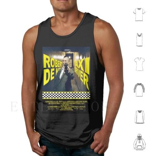 Taxi Driver Tank Tops Vest Sleeveless Taxi Driver Deniro Travis Bickle Scorsese 1976 Taxi Driver Robert De Niro Jodie Foster