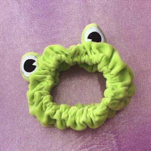 Cute Funny frog hair elastic elastic wide-brimmed animal hair hair accessories
