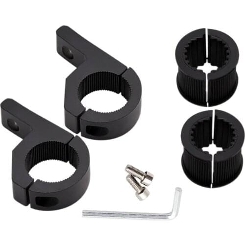 Motorcycle Modified External Headlight Bracket Fog Lamp Spotlight Mounting Bracket Front Bumper Bracket