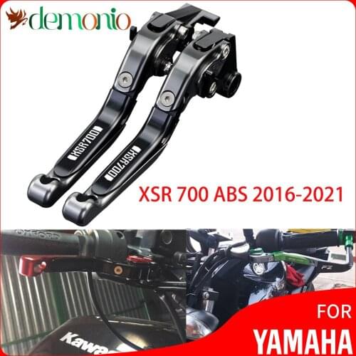 Motorcycle Aluminum adjustable Brake Clutch Levers For YAMAHA XSR700 ABS 2016 2017 2018 2019 2020 2021 XSR 700