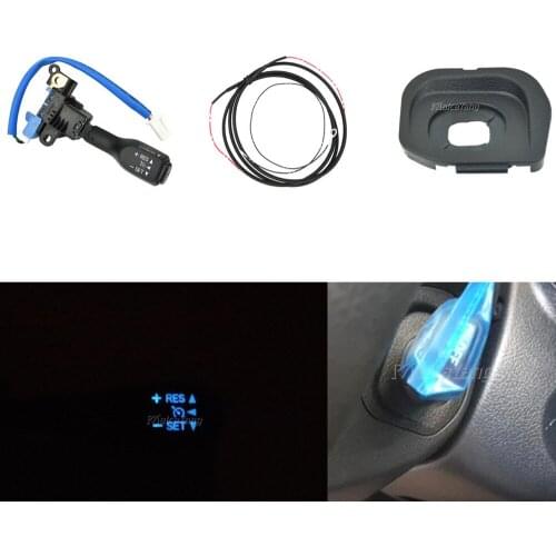 Steering Wheel Cruise Control Switch With Lights For Toyota Hilux Revo Fortuner SR5 M70 M80 84 84632-34011 45186-0K120-C0