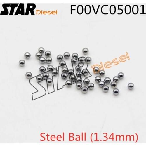 STAR diesel 50pcs/bag F00VC05001 Steel Ball diameter 1.34mm 1.5mm Repair Kits F00VC05009 F00VC05008 For Bosh 120 Injector