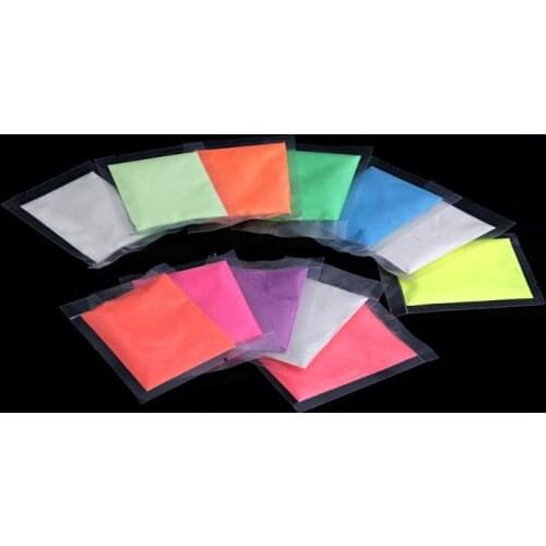 W3JD Fluorescent Super Bright Glow-in-the-Dark Powder Glow Pigment