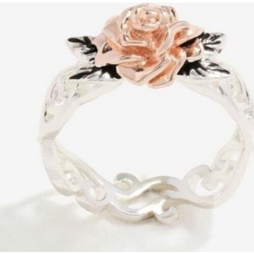 Ladies Glamour Fashion Ring Mini Zircon Fashion Creative Closed Metal Ring Colorful Decoration Set Party Wedding Jewelry Gift