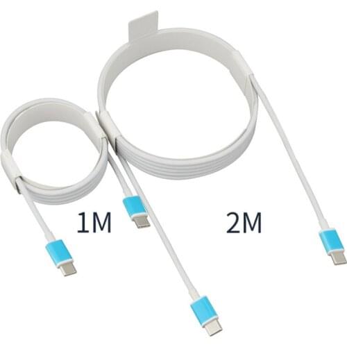 1m 2m Type C to USB Type-C Fast Charging Cable for Xiaomi mi8 9 Redmi Note 7 Oneplus 6t USBC Charge Cord for Samsung Note 10 S10