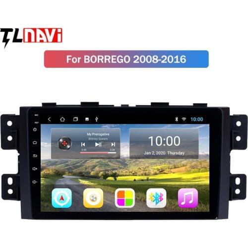 2G RAM 9 inch Touch Screen radio Android 10 Car Stereo GPS Navigation For 2008-2016 KIA Borrego Mohave