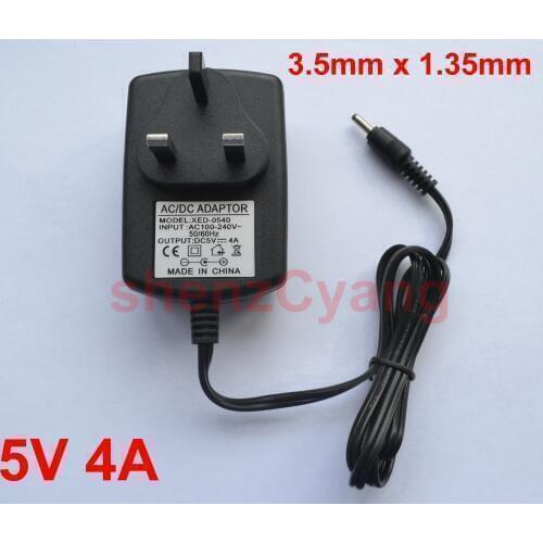 50pcs 5V 4A Laptop Ac Adapter /Battery Charger UK plug For for Lenovo ideapad 100S-11IBY 80R2 MIIX 310-10