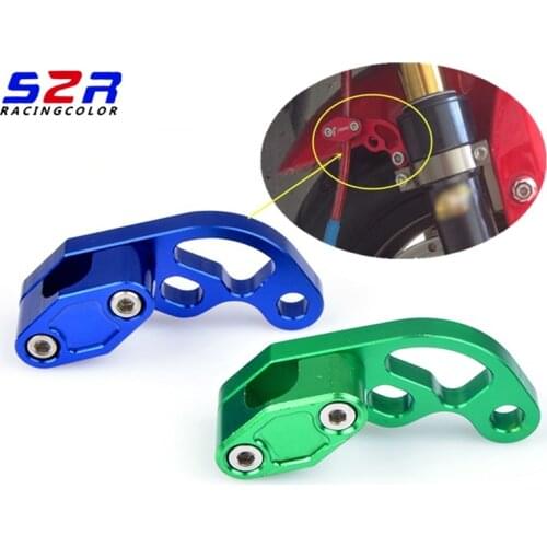 Motorcycle Accessories CNC Brake Line Clamp for Crf250r Vtx CB650f 1000rr Cbr1100xx Cb500x T-MAX 530 TMAX 500 MT-01 MT-07 MT-09