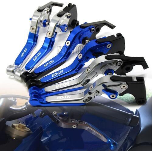 For Yamaha FJ-09/MT-09 TRACER 2015-2016 FZ-09/MT-09/SR 2014-2016 CNC Aluminum Motorcycle Adjustable Folding Brake Clutch Lever