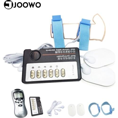 Electro Shock Male Masturbator Adult Sex Toys for Men Erotic Pussy Clit Massager Patch