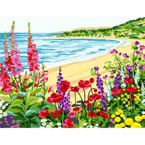 Slighted Love Diy Pictures By Number Animal Painting By Numbers Bird Drawing On Canvas Hand Painted Paintings Parrot Kits