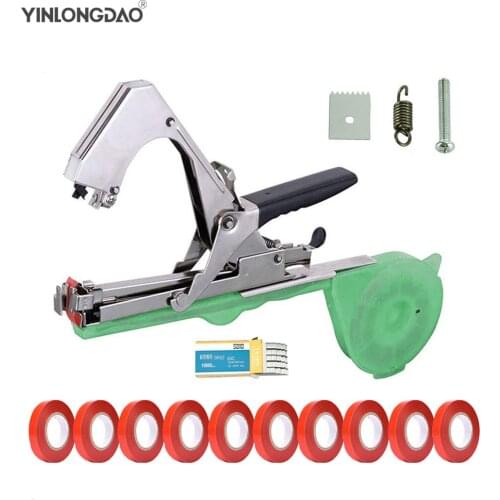 YINLONGDAO Garden Tool Garter Plants Plant Branch Hand Tying Binding Machine Minced Vegetable Tapetool Tapener Tapes Home Garden