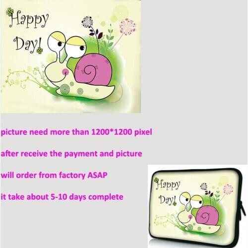 Customized DIY Laptop Sleeve Notebook Case For 12 13.3 14" 15.4 15.6 17 inch Computer For Samsung iPad Asus Acer Lenovo