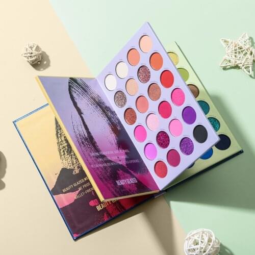 Brand New High Quality Three-layer Book Style Makeup Highlight Eyeshadow Party Make/Casual Make/Wedding Make Etc TSLM1