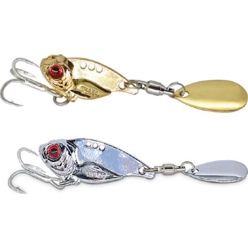 Spinner Fishing Lures Wobblers Sequin Spoon Crankbaits Artifical Easy Shiner VIB Baits Fly Fishing Trout Pesca Jigging Swimbait