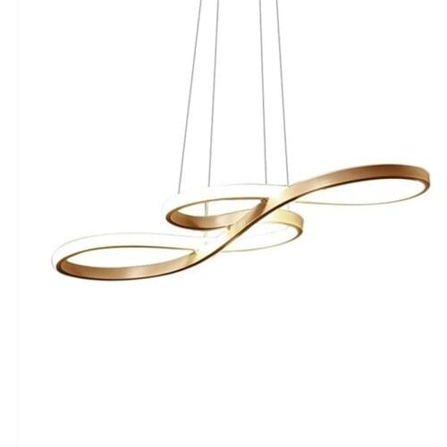 Led Post-Modern Dining Pendant Lamp Simple Living Room Fashion Restaurant Home Decor Atmosphere Romantic Bedroom New Lighting