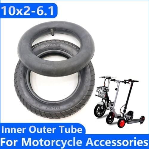 Good Quality 10x2-6.1 Inner tube Outer Tyre 10x2.0 Inflatable Wheel Tire for Xiaomi Mijia M365 Electric Scooter Parts 10 inch