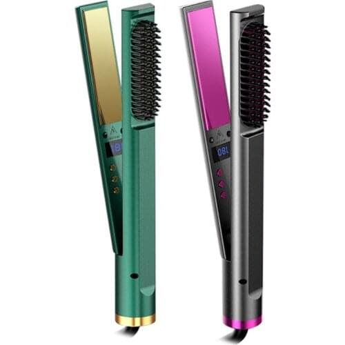 3-in-1 Hot Air Spin Brush for styling and Frizz Control, Negative Ionic Hair Dryer Brush, 12 Levels Temperature Control