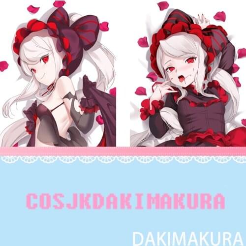 Anime Dakimakura Overlord Shalltear Bloodfallen HD Print Pillowcase Body Hugging Pillow Cover Case Room High Quality Decoration