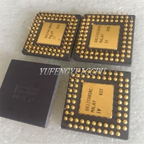 TA80C188 Antique cpu collection testimony of history antique computer accessories