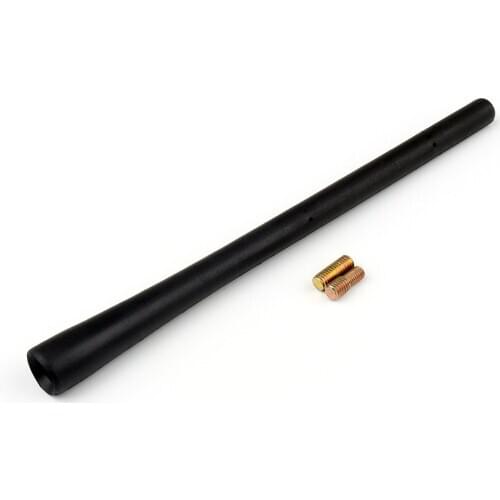 Artudatech Black 8" 20cm Car Antenna Aerial AM FM Radio Screws-on for Mazda 3 5 6 for Honda Ridgeline for Mitsubishi Lancer