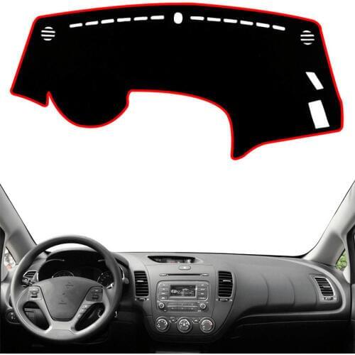 For Kia Cerato Forte K3 2013 2014 2015 2016 2017 2018 Car Dashboard Cover Pad Mat Dash Sun Shade Instrument Carpet Accessories