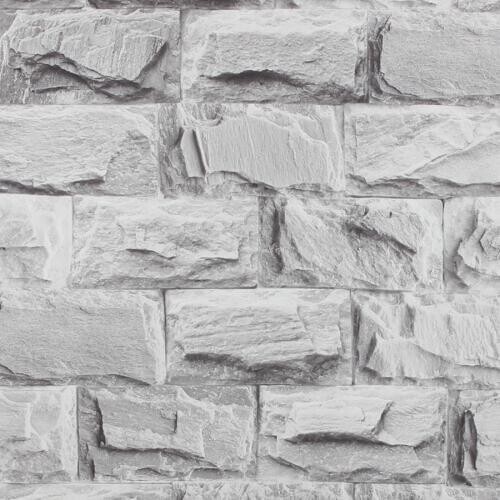 Beibehang Chinese Culture Stone Vinyl Thickening white brick wallpaper for wall TV background 3D wall paper roll Papel de parede