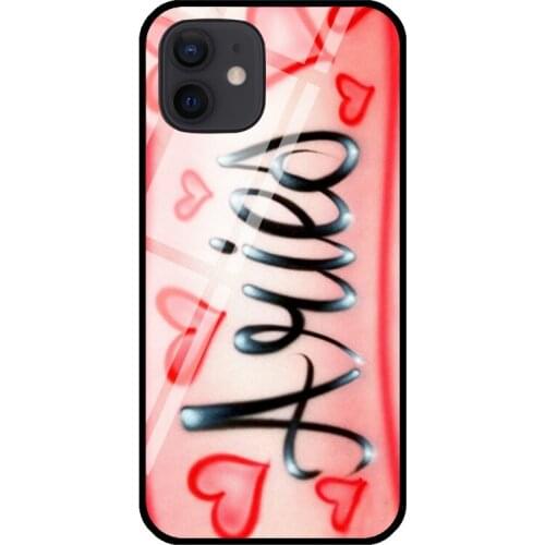 Aries Tempered Glass Phone Case For iPhone 12 mini 11 Pro Max XS X XR 7 8 Plus SE 2020 Coque