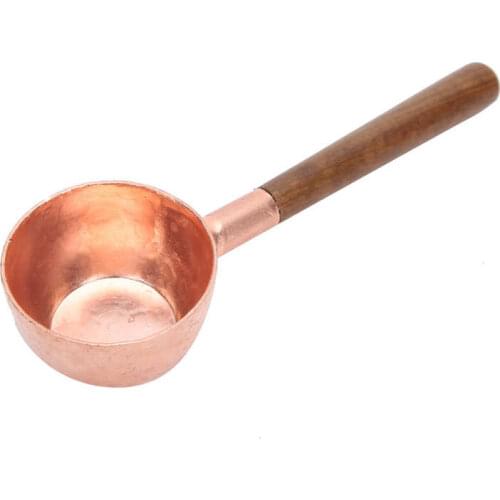 Cafeteira coffee spoon Natural Walnut Coffee Beans Spoons for Coffee Tea Sugar Salt Long Handle Measuring Spoons friendly