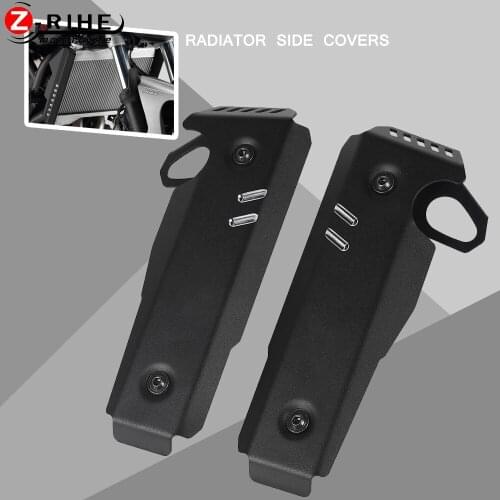 Motorcycle For YAMAHA MT-07 MT07 2018 2019 2020-2021 Radiator Guard Side Cover Guard Set For YAMAHA FZ-07 2018 2019 2020-2021