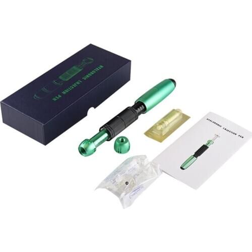 New0.3mm 0.5mm Pressure Hyaluron Pen for Anti Wrinkle Lip Lifting Hyaluronic Acid Pen Meso Injector Gun for Lip Filler Injection