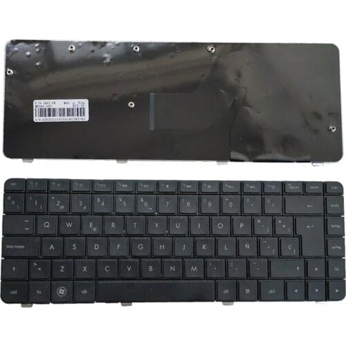 New Spanish Laptop keyboard For Hp COMPAQ G42 CQ42 AX1 CQ42-200 G42-100 G42-200 G42-300 G42-400 Service SP Black KEYBOARD