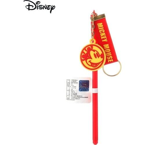 Disney Genuine Cartoon Stationery Pen Student Pen Creative Gel Pen 5 Color 0.5mm Black Normal Office & School Pen