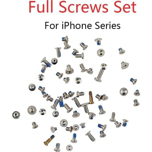 1 Set Full Complete Screw Set Replacement Repairs For iPhone 4/4S 4.7" + 2 Bottom Screws