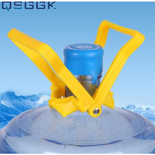 Portable Bottled Water Labor-Saving Handle 2 in 1 Function Thicker Easily Lift Water Durable