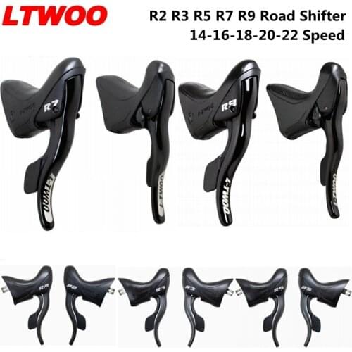 LTWOO 14s 16s 18s 20s 22s Shifter 2x7 2x8 2x9 2x10 2x11 Speed Road Bike Shift Lever Brake For 5800 R7000 6800 R4700 Claris Sora