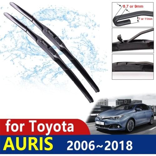 Car Wiper Blade for Toyota Auris E150 E180 Hatchback 2006~2018 Sport Europe Model Windscreen Brushes Car Accessories 2013 2017