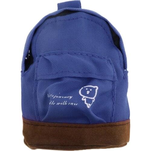 Mini Canvas Backpack Schoolbag for 1/6 Scale Dolls Accessories, Backpack for BJD Ball Jointed Doll